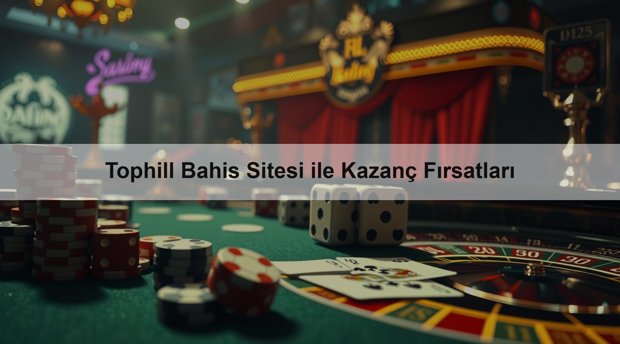 Tophill Bahis Sitesi ile Kazanç Fırsatları 1 Tophill Bahis Sitesi ile Kazanç Fırsatları